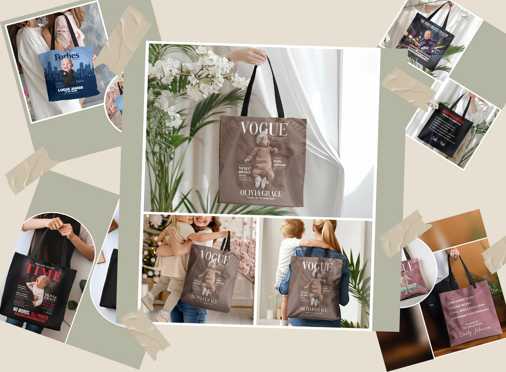 Personalized Parody Tote Bags for Moms 2025 | Golome Collection