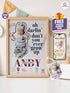Baby Birth Stats Poster – Personalized Quote Wall Art