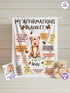 My Affirmations Blanket – Personalized Name & Photo | Baby Bear Christian Blanket