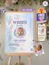 Personalized Wishes for Baby Poster – Custom Photo & Text – Baby Shower Guestbook Keepsake