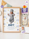 Personalized Baby Blessing Poster – Custom Name & Photo Christian Nursery Wall Art
