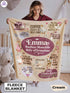 Silly Goose Momlife Blanket – Personalized Name | Funny Affirmations Gift for Moms