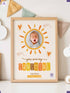 Personalized Baby Poster – “You Are My Sunshine” Print – Custom Photo Keepsake