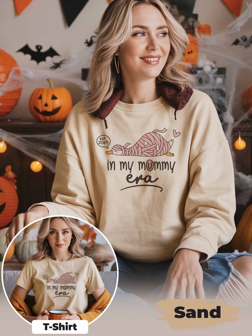 Silly Goose Mummy Shirt | Personalized Mom Era Sweatshirt | Custom Name Gift