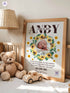 Personalized Sunflower Baby Poster – You Are My Sunshine Lyric Print – Custom Photo Keepsake
