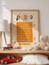 Personalized Family Baby Poster – “You Are My Sunshine” Lyric Print – Custom Photo Keepsake
