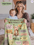 My Affirmations Blanket – Personalized Name & Photo | Baby Bear Christian Blanket