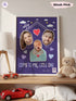 Personalized Family Baby Poster – “Come to Me, Little One” Christian Nursery Wall Art