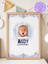 Personalized Wishes for Baby Poster – Custom Photo & Text – Baby Shower Guestbook Keepsake with Bible Verse