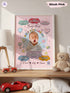Personalized “Baby’s First Daily Affirmations” Poster – Christian Nursery Wall Art with Custom Photo