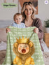 Personalized Baby Supergirl Blanket – Custom Name, Photo & Funny CNN Style Design (Copy)