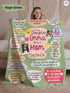 To Our Daughter Blanket – Personalized Photo Gift | Now a Mom Message Blanket from Parents