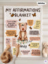 My Affirmations Blanket – Personalized Name & Photo | Baby Bear Christian Blanket
