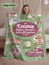 Silly Goose Momlife Blanket – Personalized Name | Funny Affirmations Gift for Moms