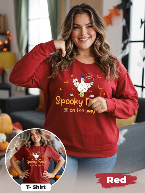 Spooky Goose Mama Halloween Shirt: Bella+Canvas Tee or Gildan Sweatshirt