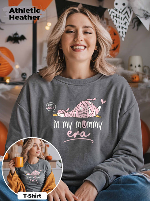 Silly Goose Mummy Shirt | Personalized Mom Era Sweatshirt | Custom Name Gift